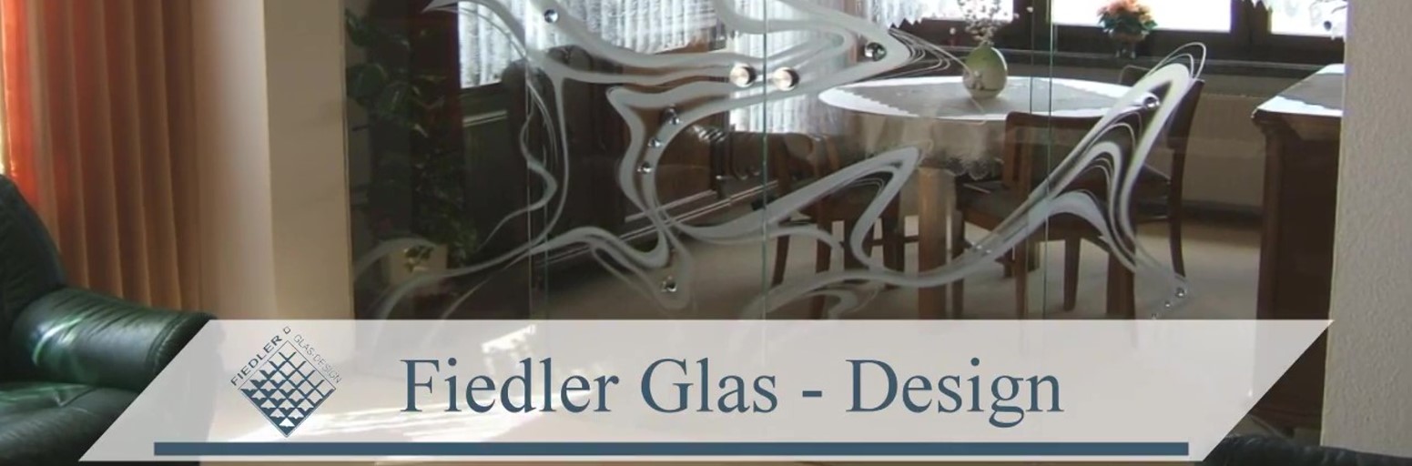 Ganzglastüren Architekturglaskünstlerische Dekorgestaltung - Fiedler Glas Design